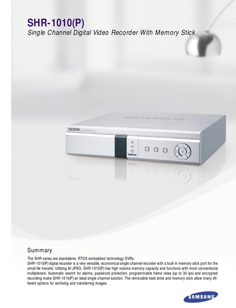 Samsung SHR-1010 User manual