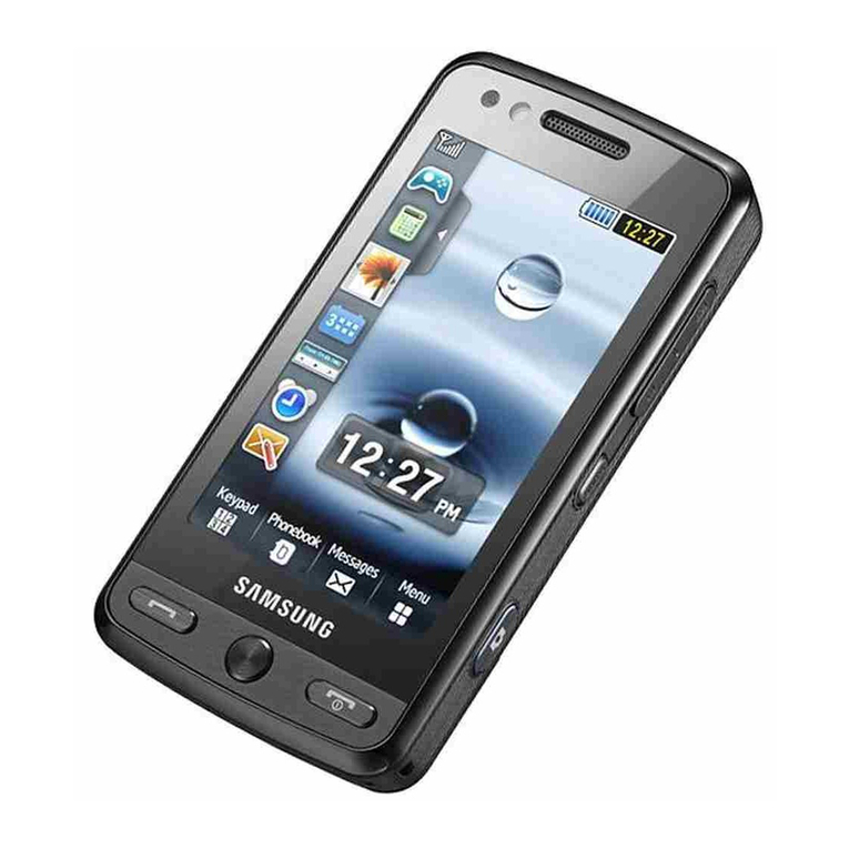 Samsung M8800H User manual