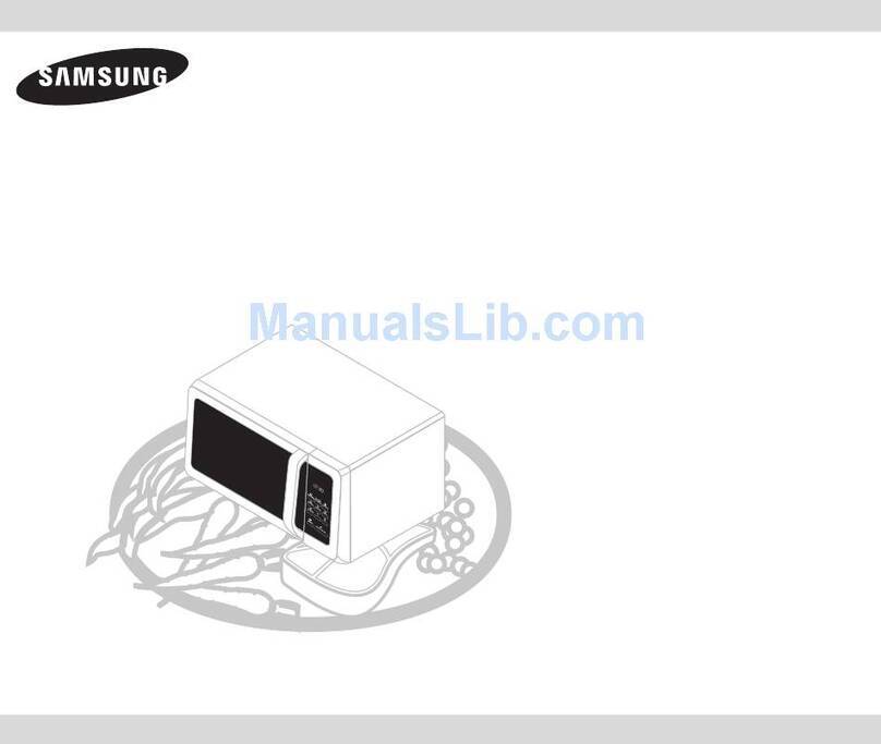 Samsung MW87H User manual