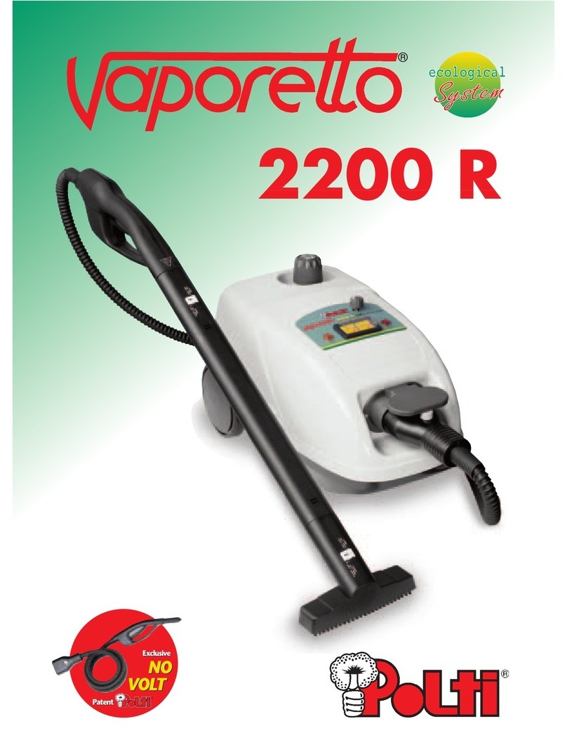 POLTI VAPORETTO 2200 R Usage instructions