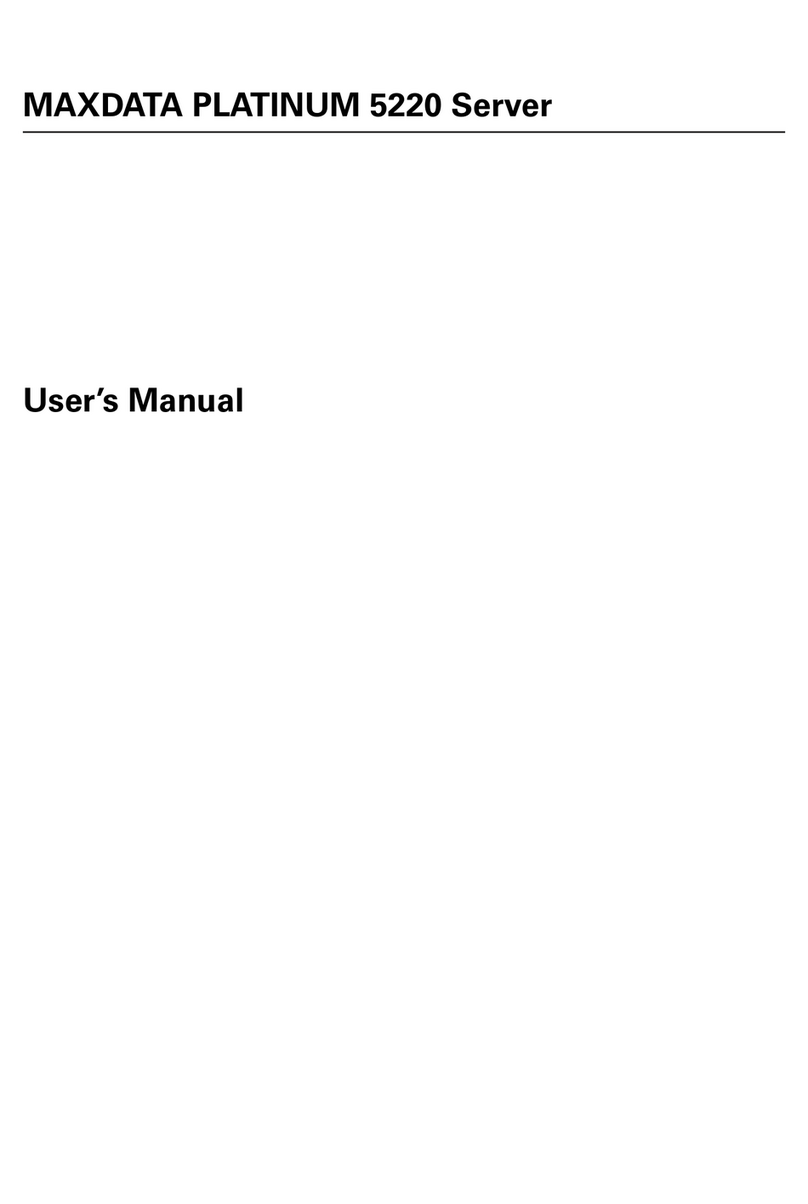 MAXDATA PLATINUM 5220 User manual