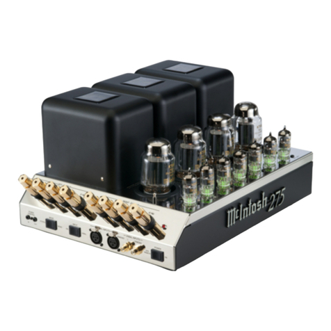 McIntosh MC275 User manual