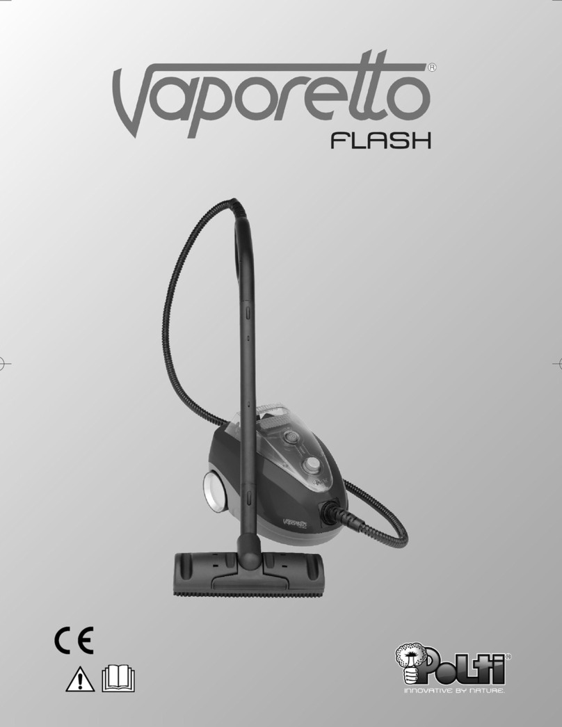 POLTI VAPORETTO FLASH Usage instructions