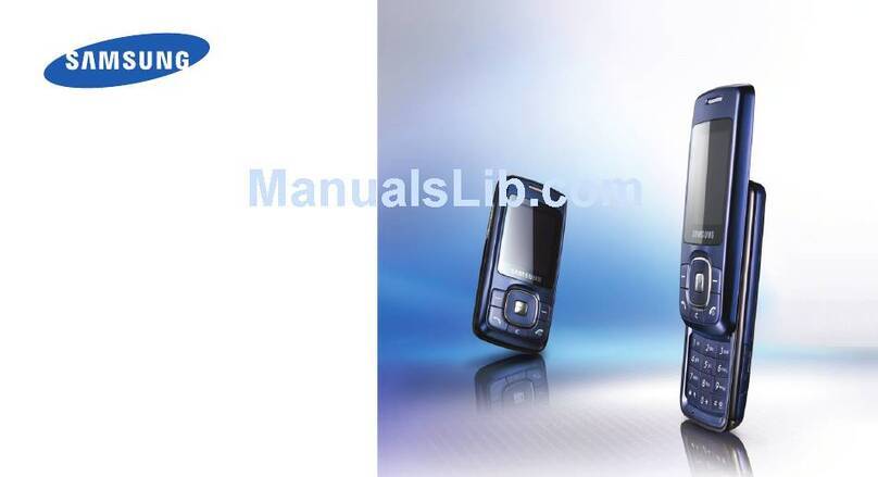 Samsung SGH-M610 User manual