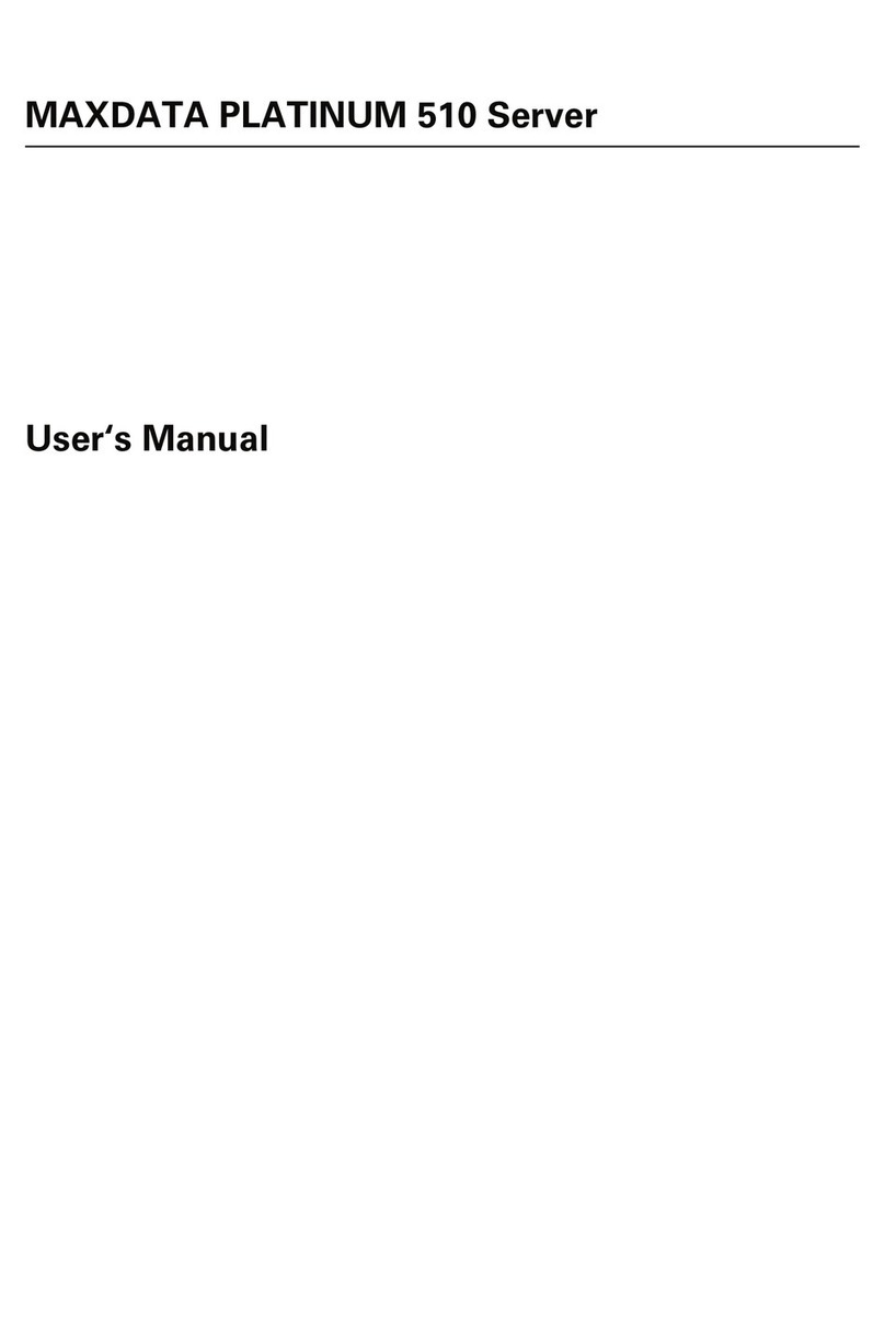 MAXDATA PLATINUM 510 user manual MAXDATA PLATINUM 510 user manual