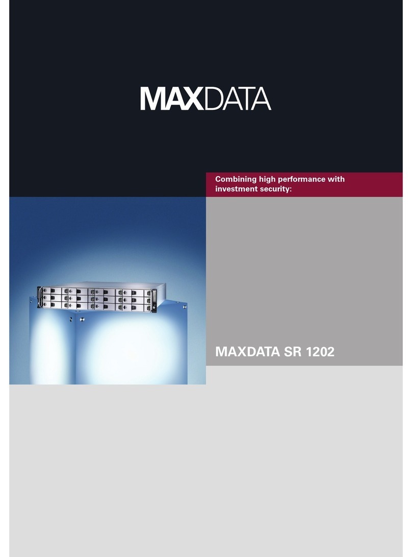MAXDATA SR 1202 quick guide