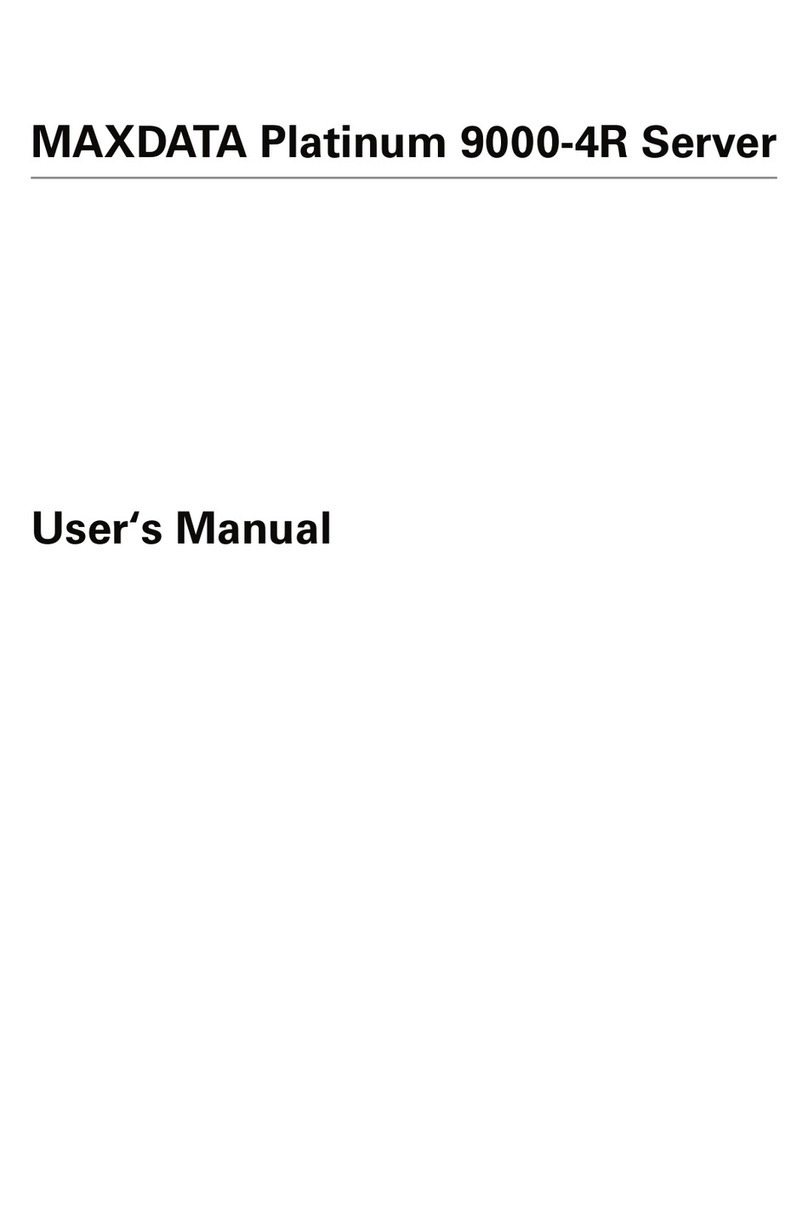 MAXDATA PLATINIUM 9000-4R user manual