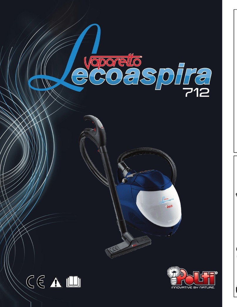 POLTI VAPORETTO LECOASPIRA 712 Usage instructions POLTI VAPORETTO LECOASPIRA 712 Usage instructions