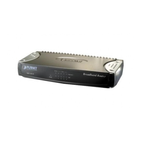 Planet XRT-401E User manual
