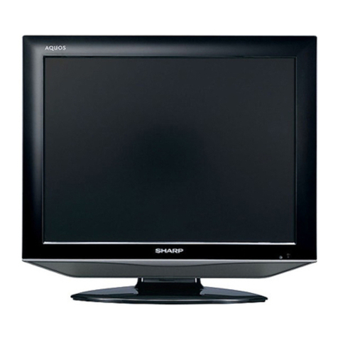Sharp aquos LC-20S5E-BK User manual