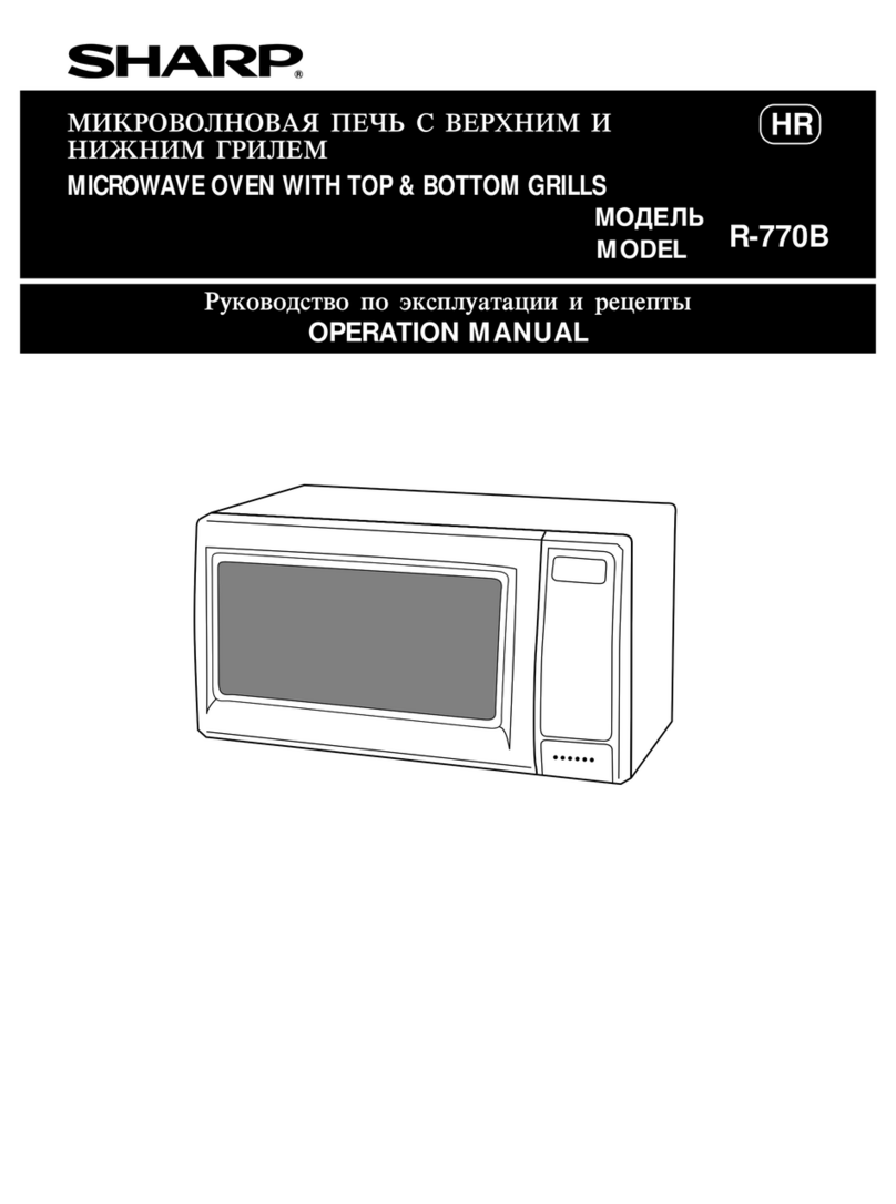 Sharp R-770B User manual Sharp R-770B User manual