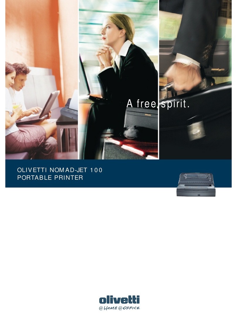 Olivetti NOMAD-JET 100 User manual