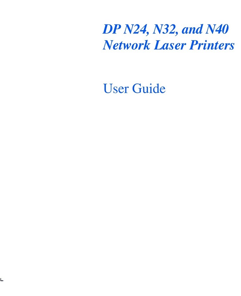 Olivetti DP N24 User manual