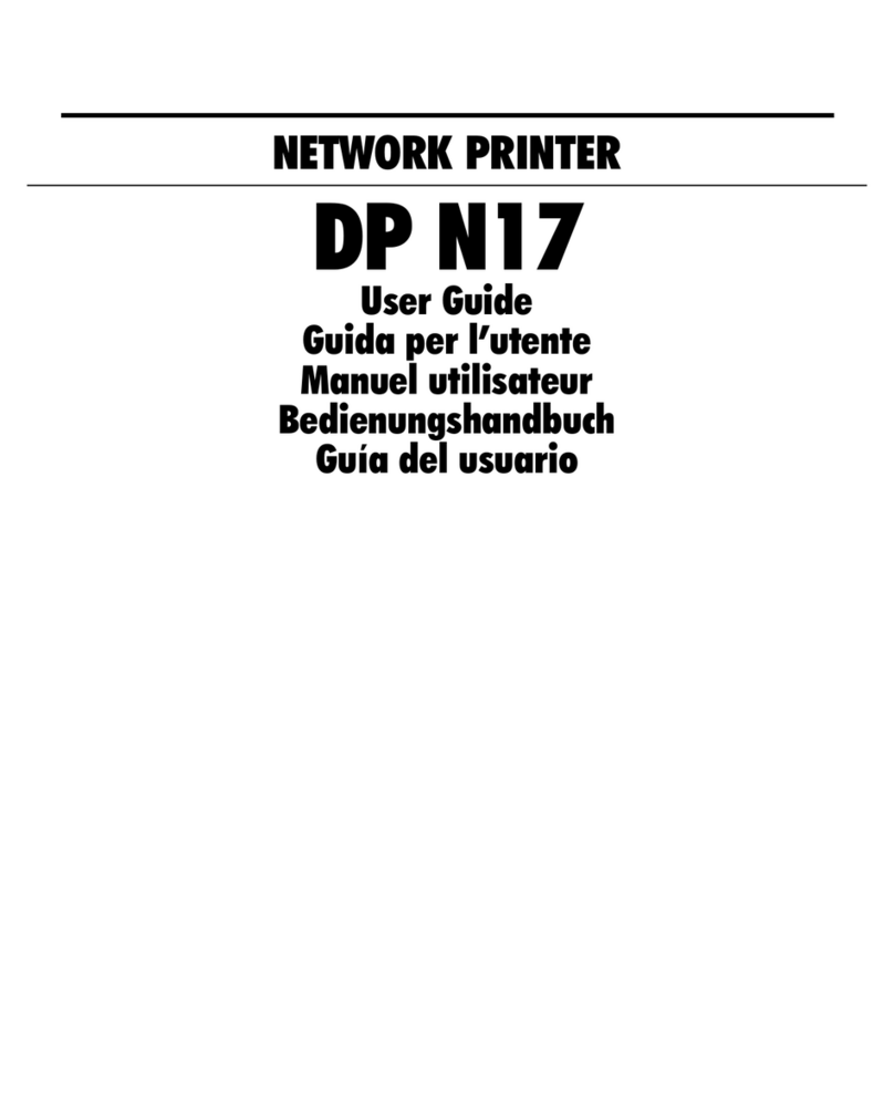 Olivetti DP N17 User manual