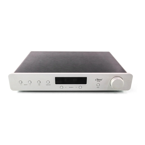 Classe Audio CP-50 owner's manual