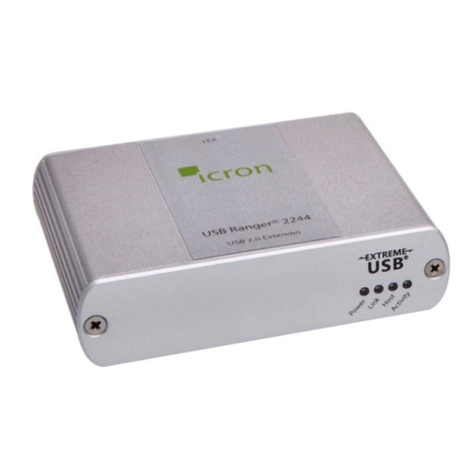 Icron USB Ranger 2244 User manual
