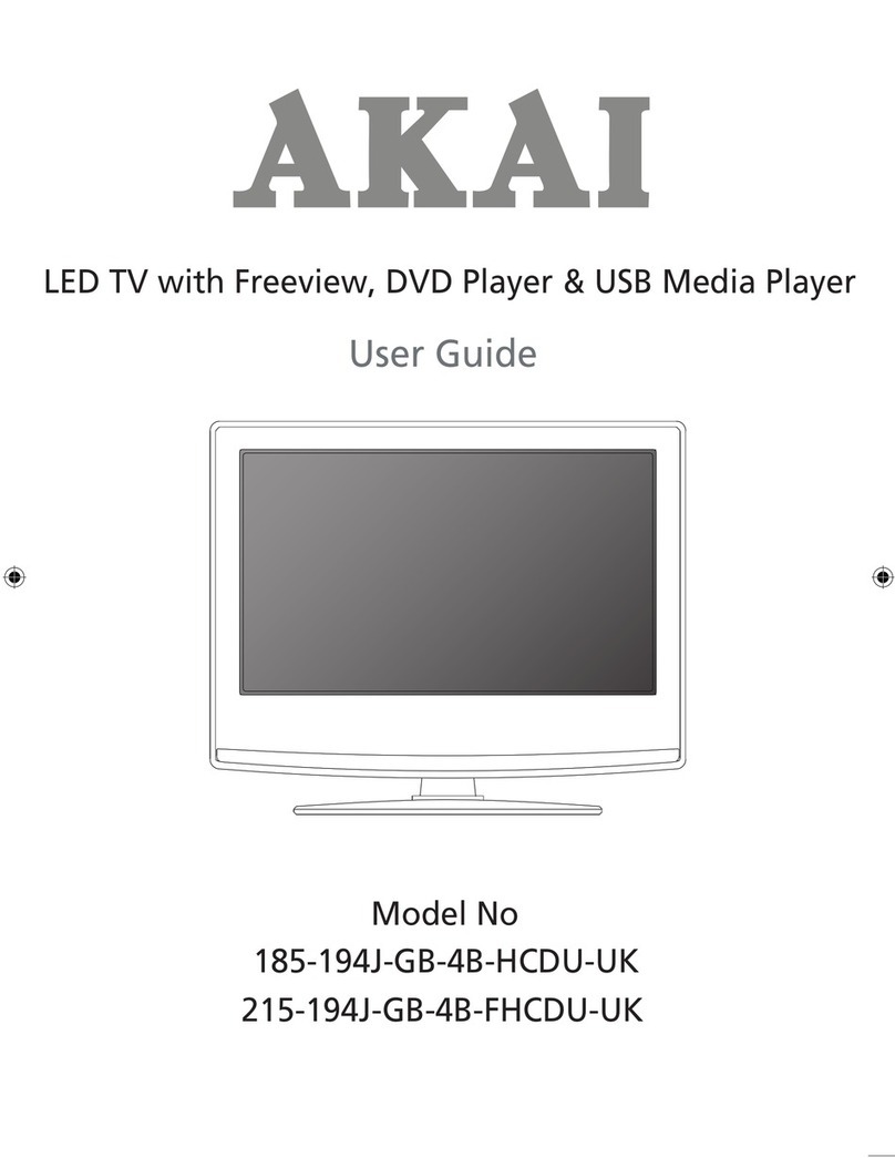 Akai 185-194J-GB-4B-HCDU-UK User manual