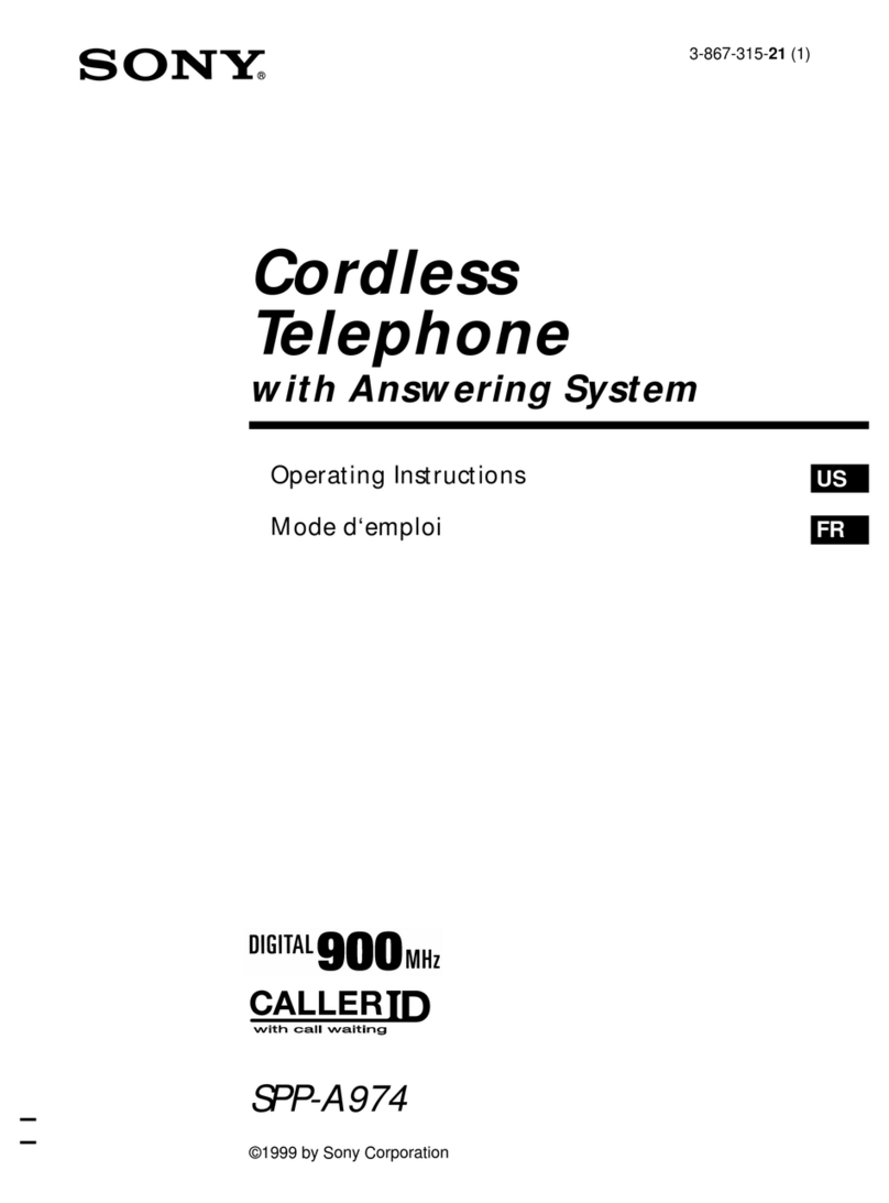 Sony SPP-A974 User manual