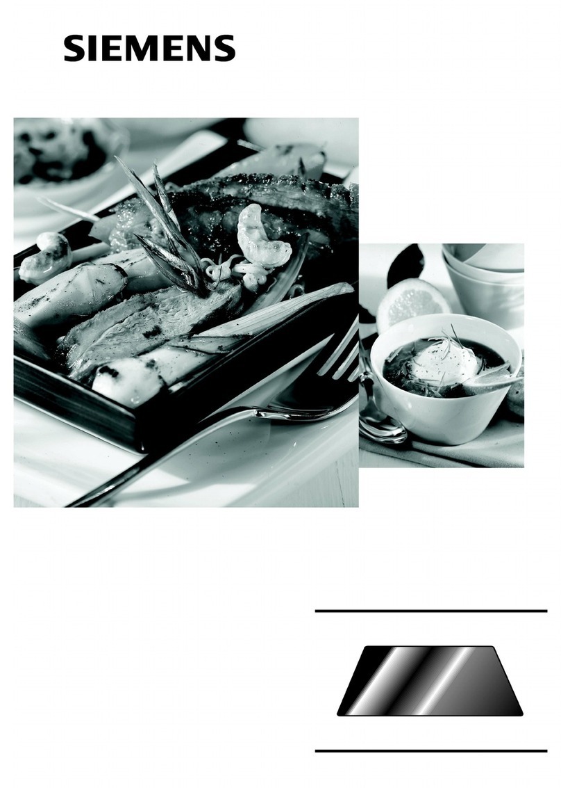 Siemens Gas hob User manual