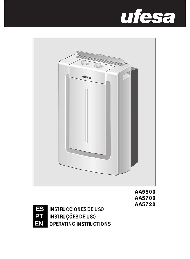 UFESA AA5500 operating instructions