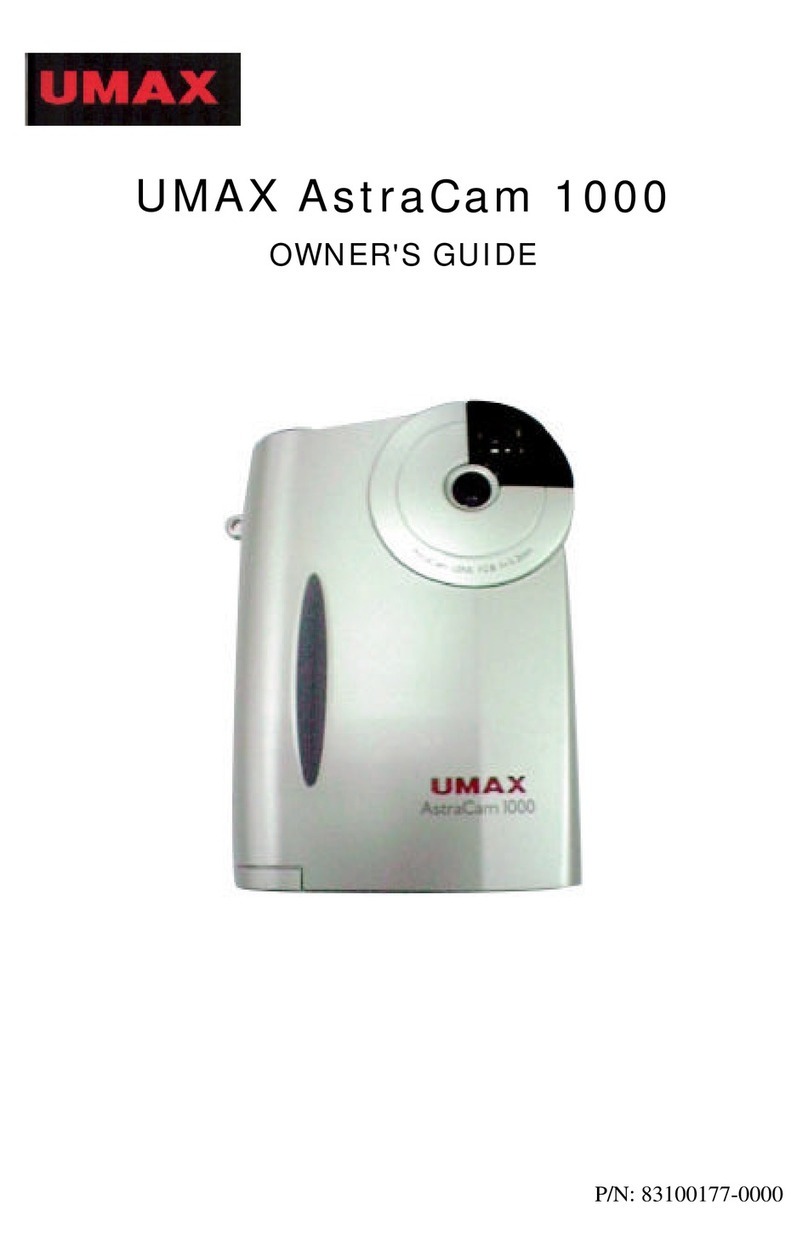 UMAX Technologies PowerLook 1000 owner's guide