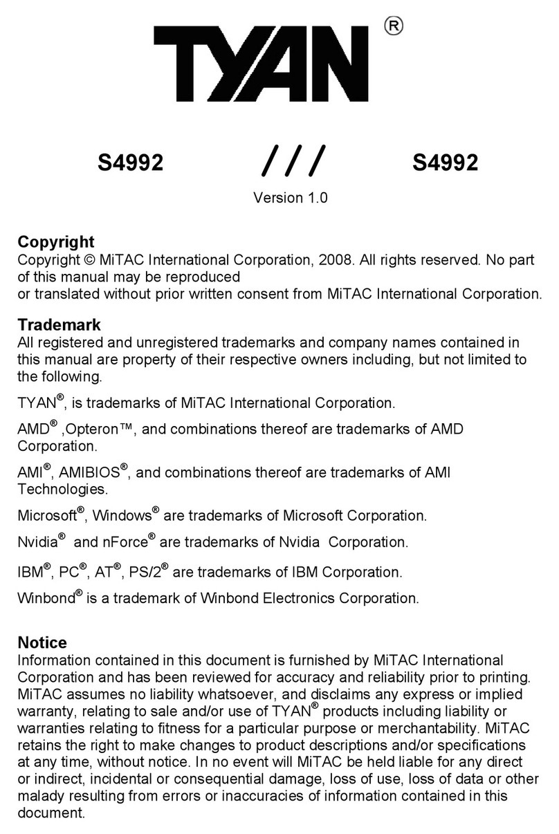TYAN S4992 manual&nbsp;