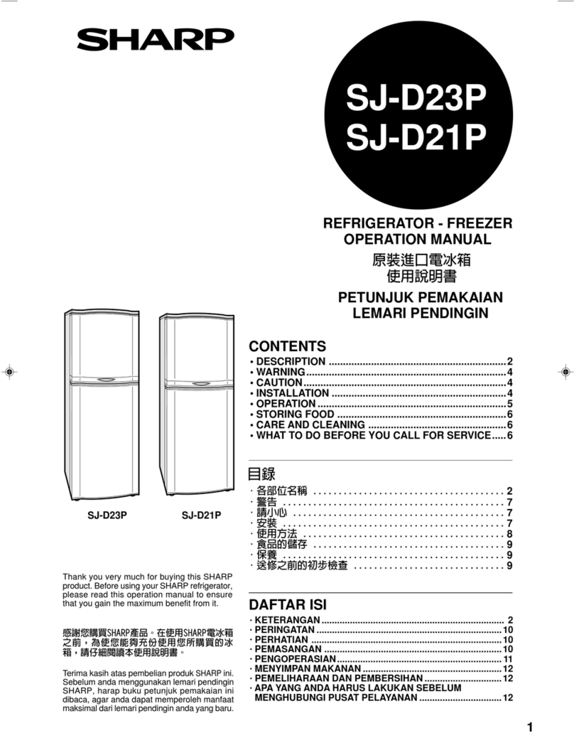 Sharp SJ-D23P User manual