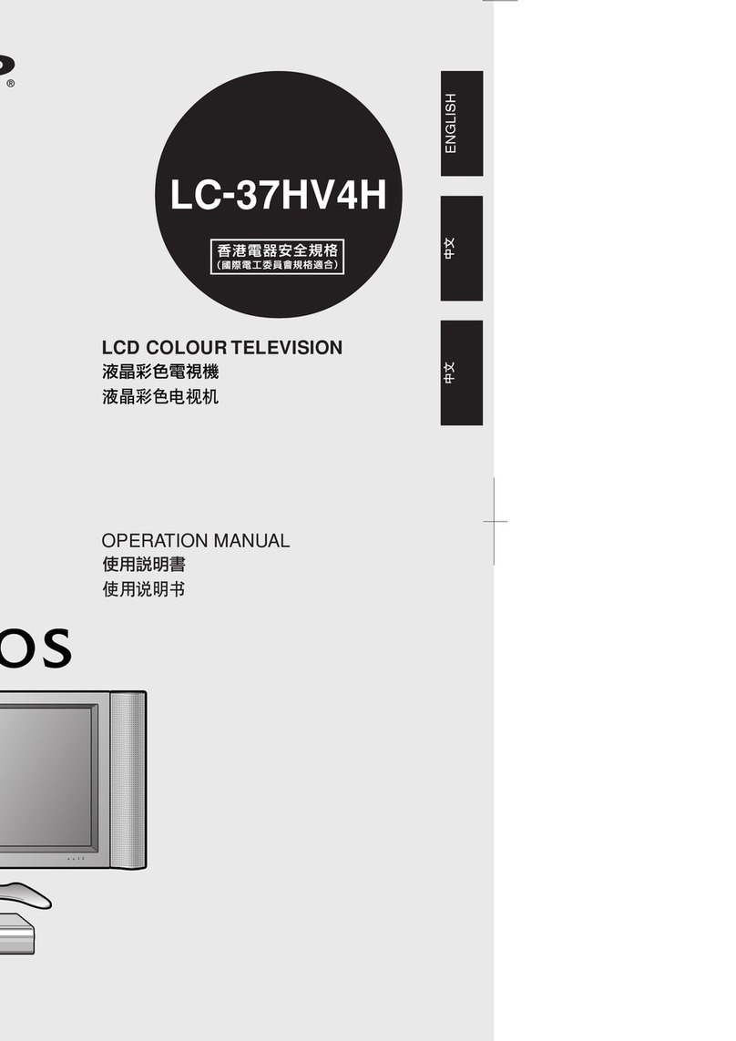 Sharp LC-37HV4H User manual