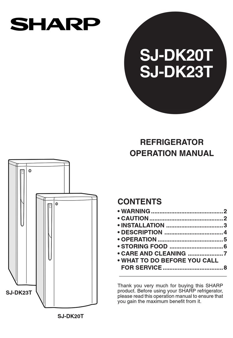 Sharp SJ-DK20T User manual