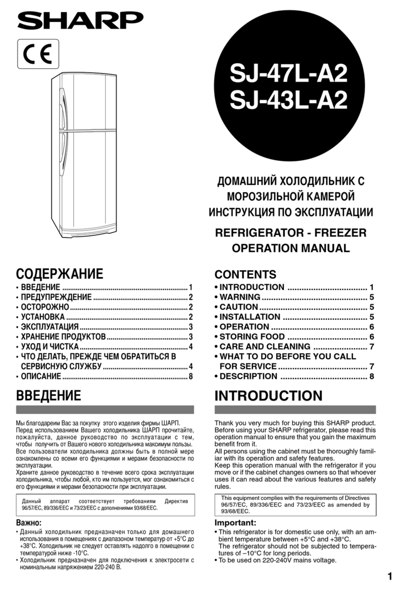 Sharp SJ-47L-A2 User manual