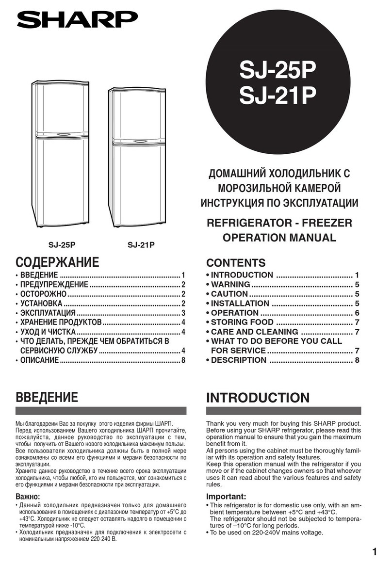 Sharp SJ-25P User manual