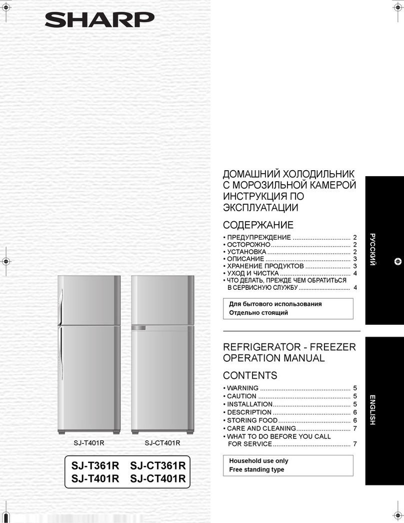Sharp SJ-T361R User manual