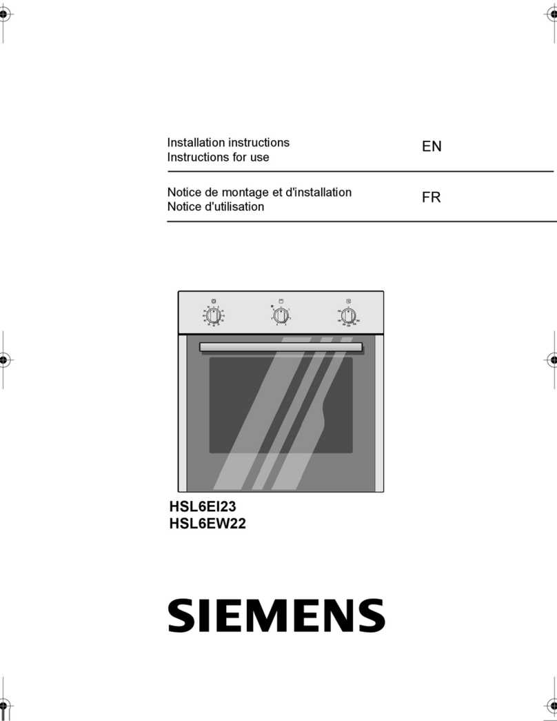 Siemens HSL6EI23 User manual