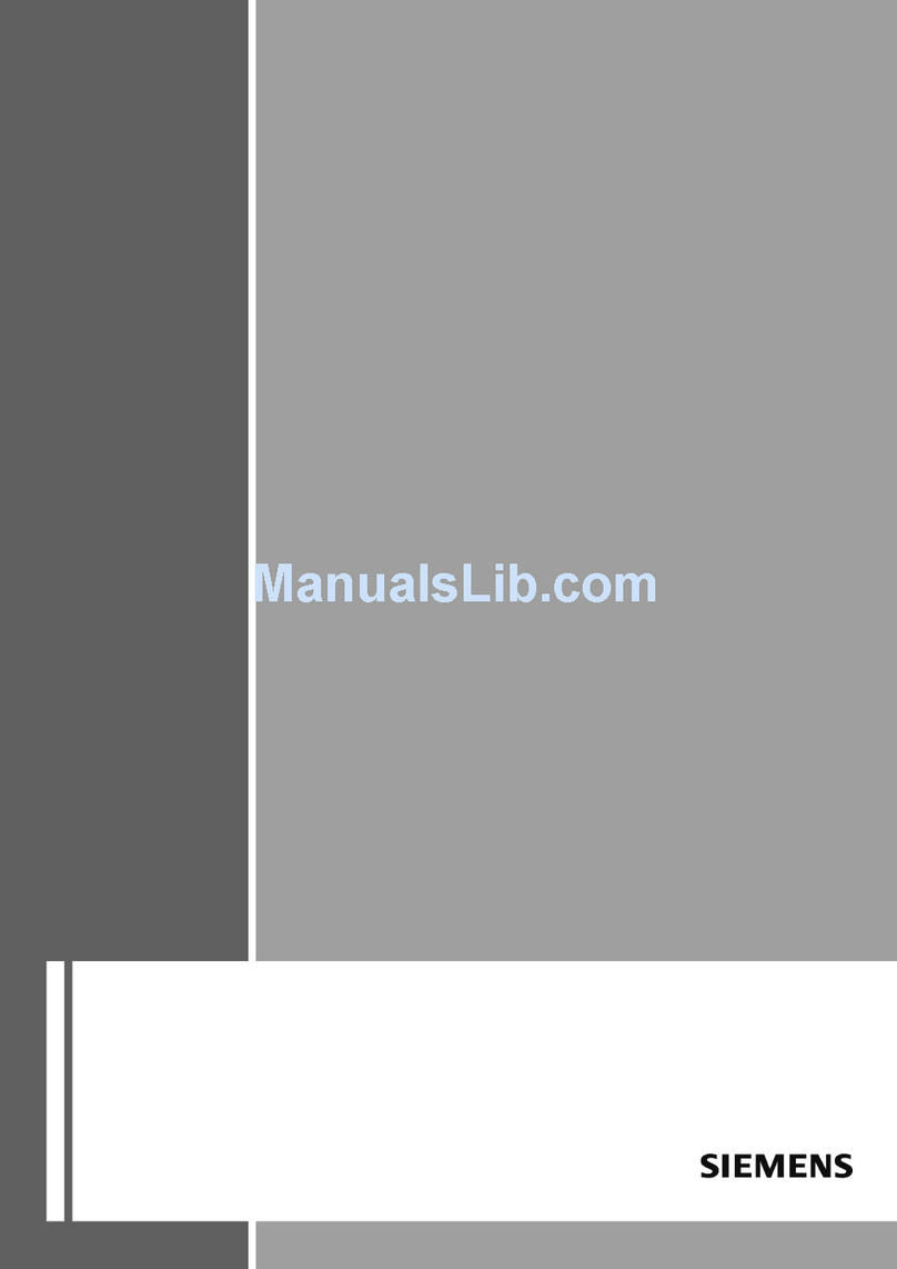 Siemens EF6 Series User manual