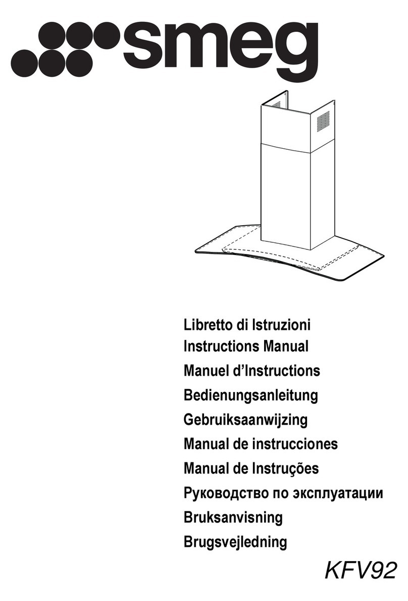 Smeg KFV92 instruction manual