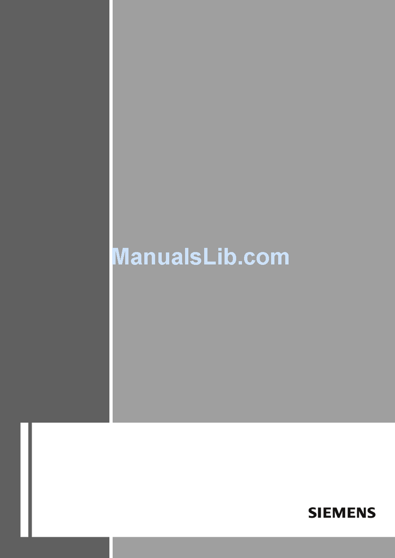 Siemens EF6 Series instruction manual
