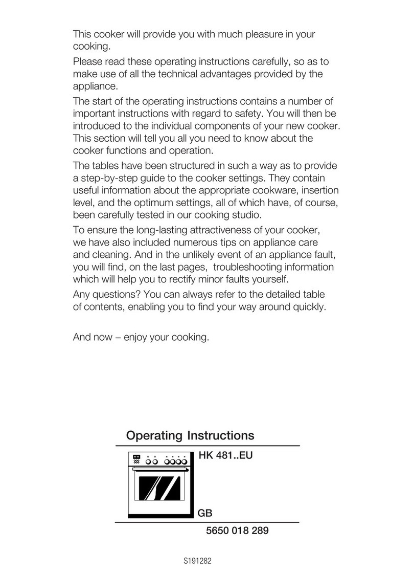 Siemens HK 481 Series User manual