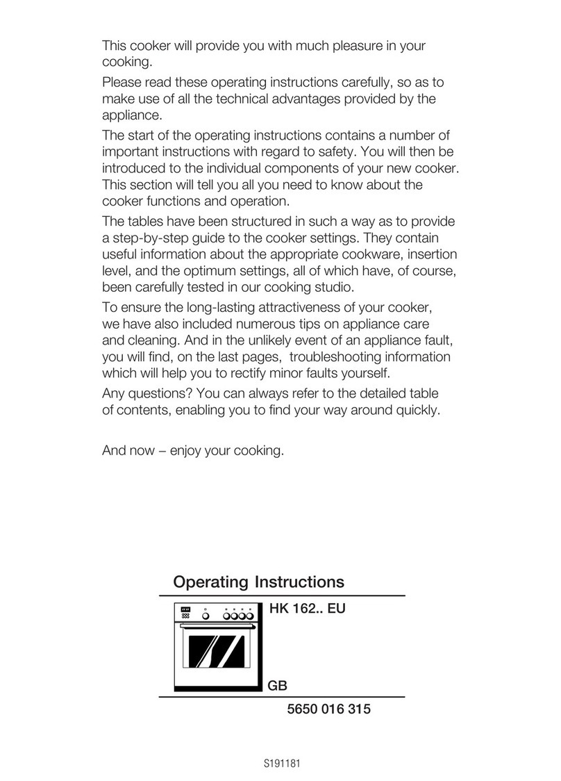 Siemens HK 162 Series User manual