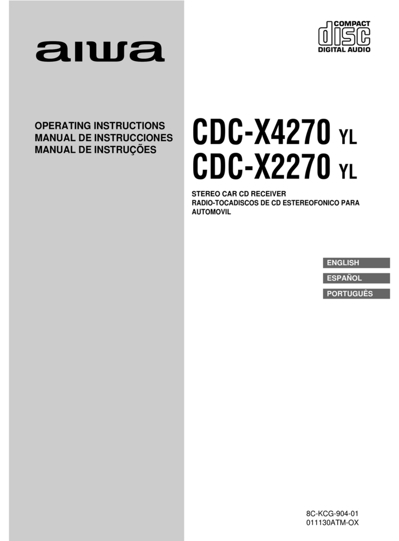 Aiwa CD-CX2270 User manual