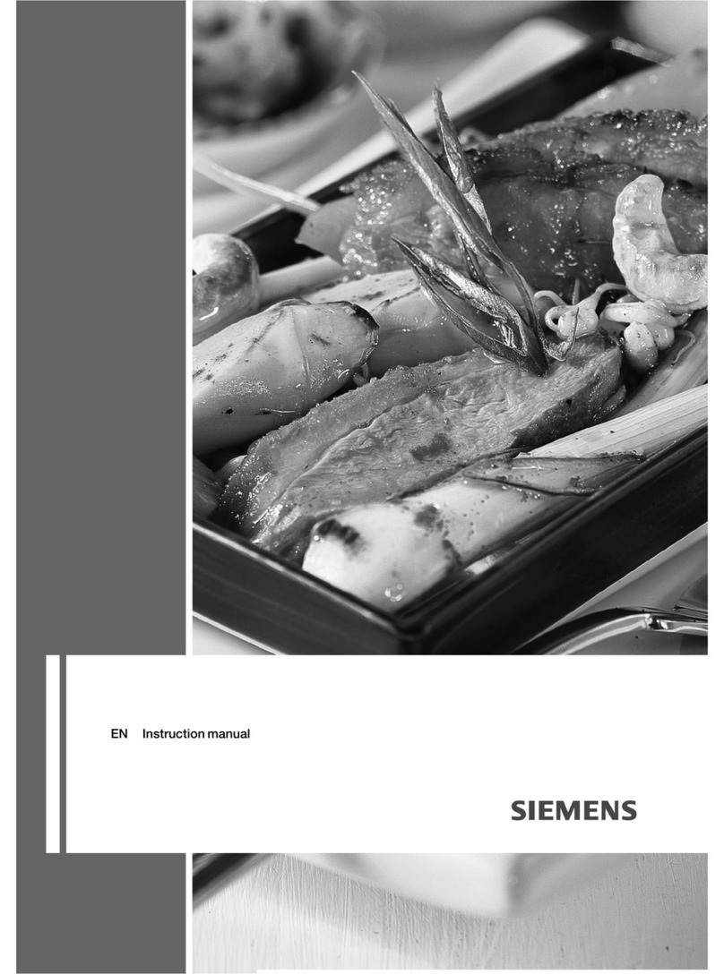 Siemens EH.85M.21E User manual