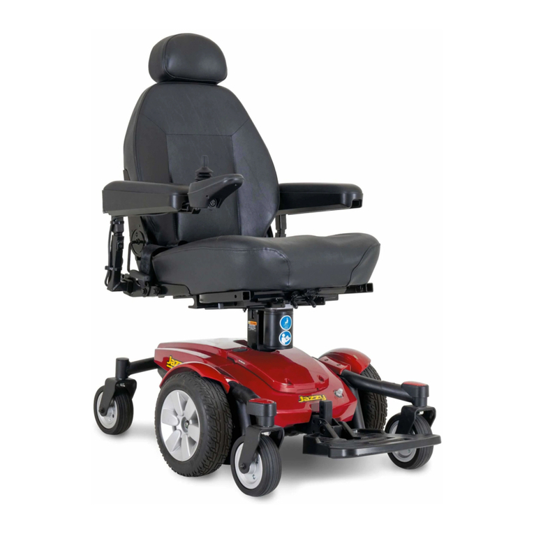 Pride Mobility Jazzy Select User manual