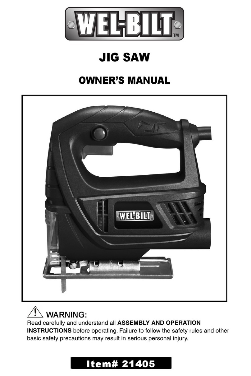 Welbilt 21405 owner's manual