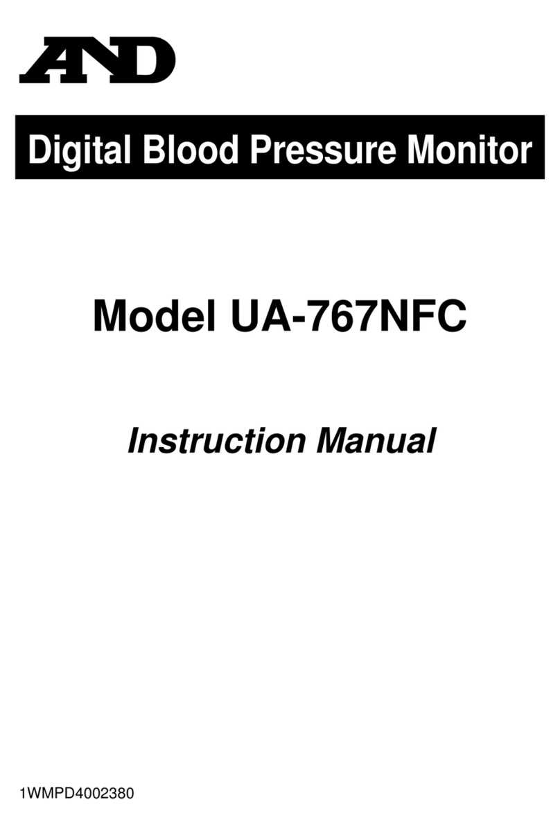 A&D UA-767NFC User manual