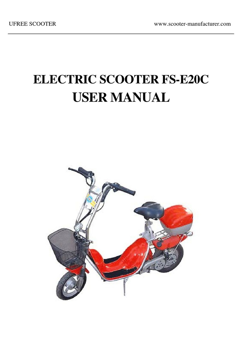 UFREE SCOOTER FS-E20C User manual