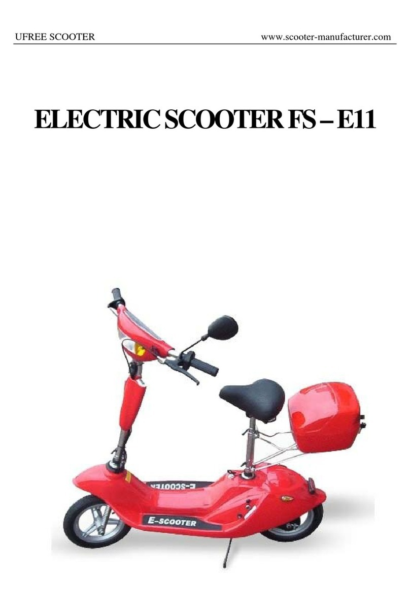 UFREE SCOOTER FS-E11 quick guide