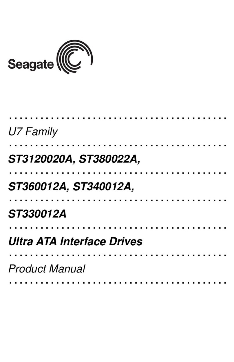 Seagate ST3120020A product manual Seagate ST3120020A product manual