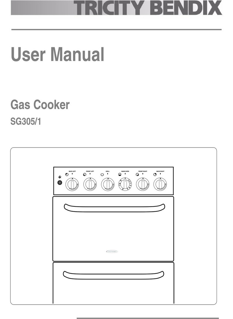 Tricity Bendix SG305 User manual