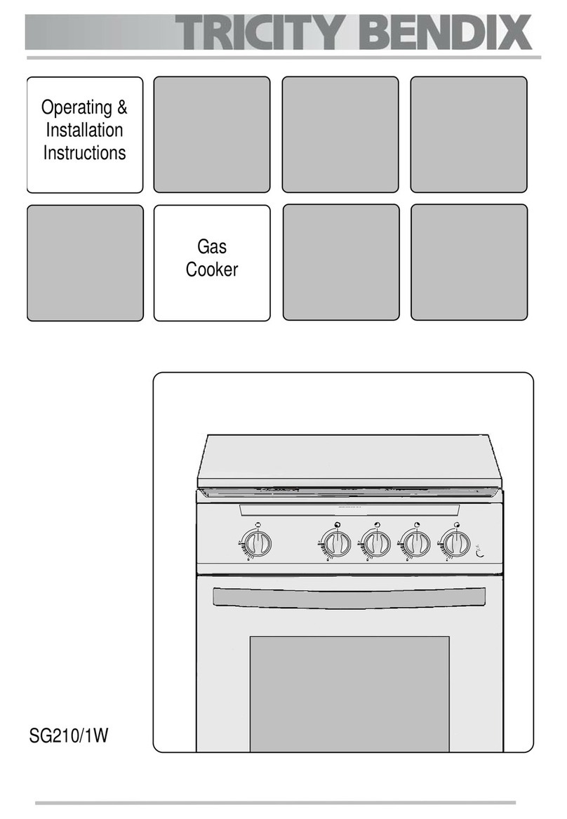 Tricity Bendix SG210 Product guide