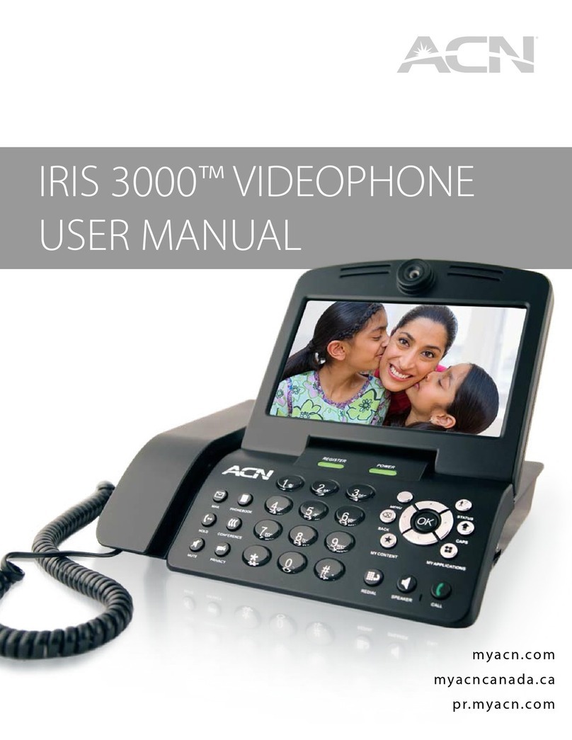 ACN IRIS 3000 user manual