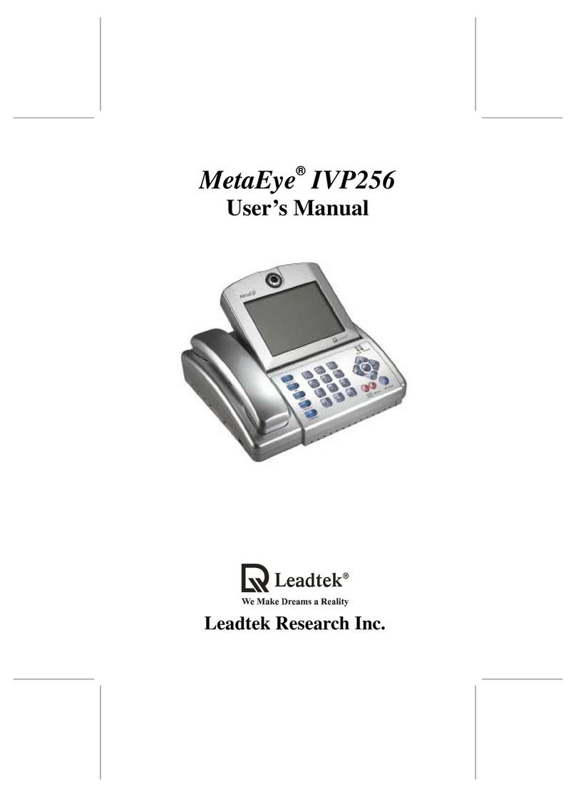 Leadtek MetaEye IVP256 User manual